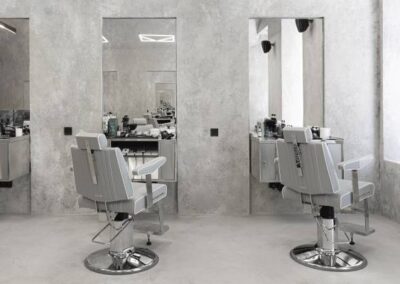 Barbershops interior design