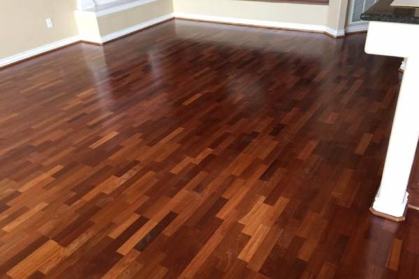 wooden floor