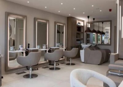 Saloons interior design